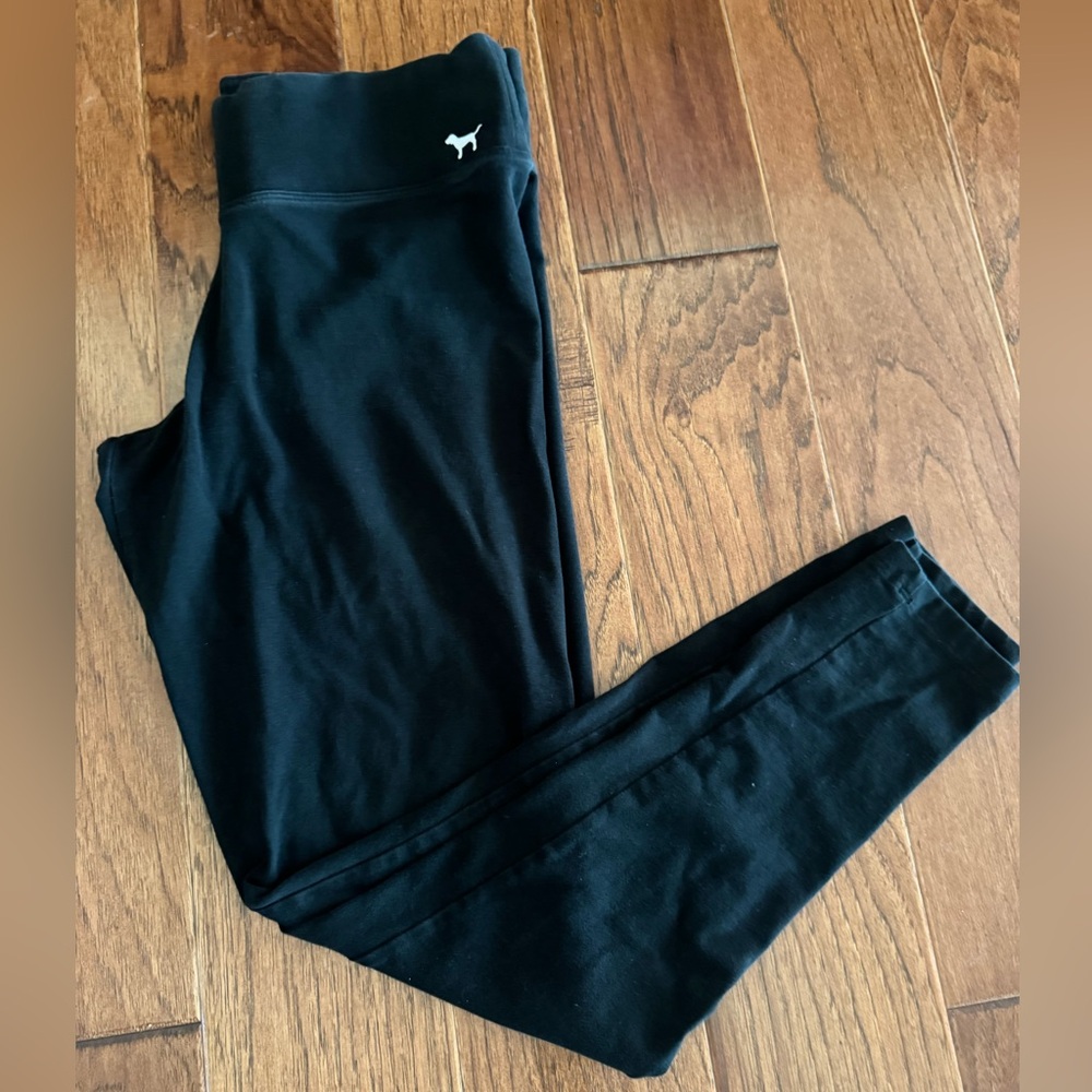 PINK Victoria's Secret Black Kids Leggings